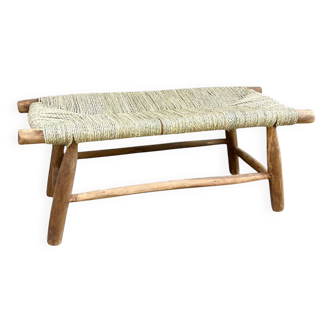 Moroccan rope bench