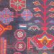 Persian carpet hamadan handmade 110x530