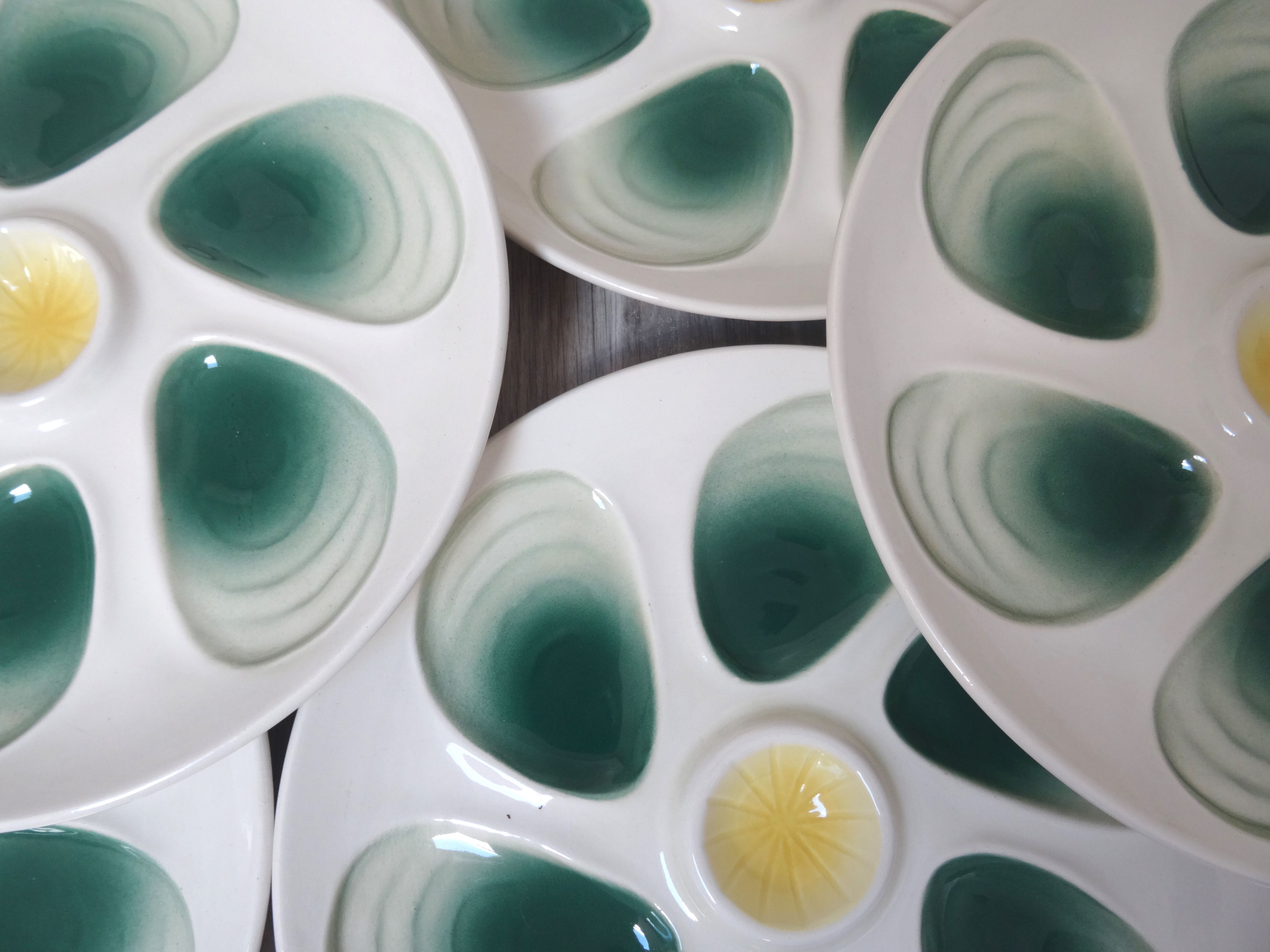 8 Salins oyster plates France