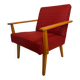 Fauteuil de salon vintage de Tchécoslovaquie des années 1970