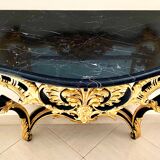 Console et miroir, par un ébéniste d'art