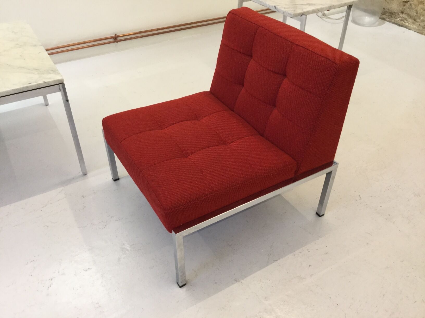 Sofa 2 seats and 2 armchairs "samurai" design joseph-André motte aiborne edition 1961