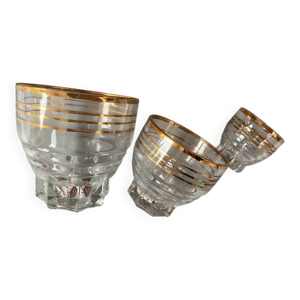 54 verres dorés cannes