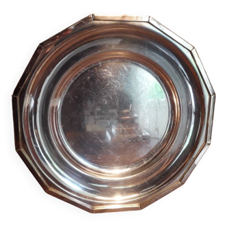 Silver octagonal dish