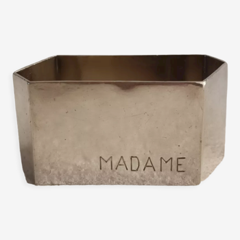 Rond de serviette Madame