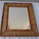 Miroir en rotin