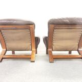 Armchairs by Odvin Rykken for Rebo 1970