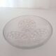 Small polished glass bowl, Art Nouveau period.