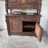 Meuble auvergnat brutaliste art populaire 1890
