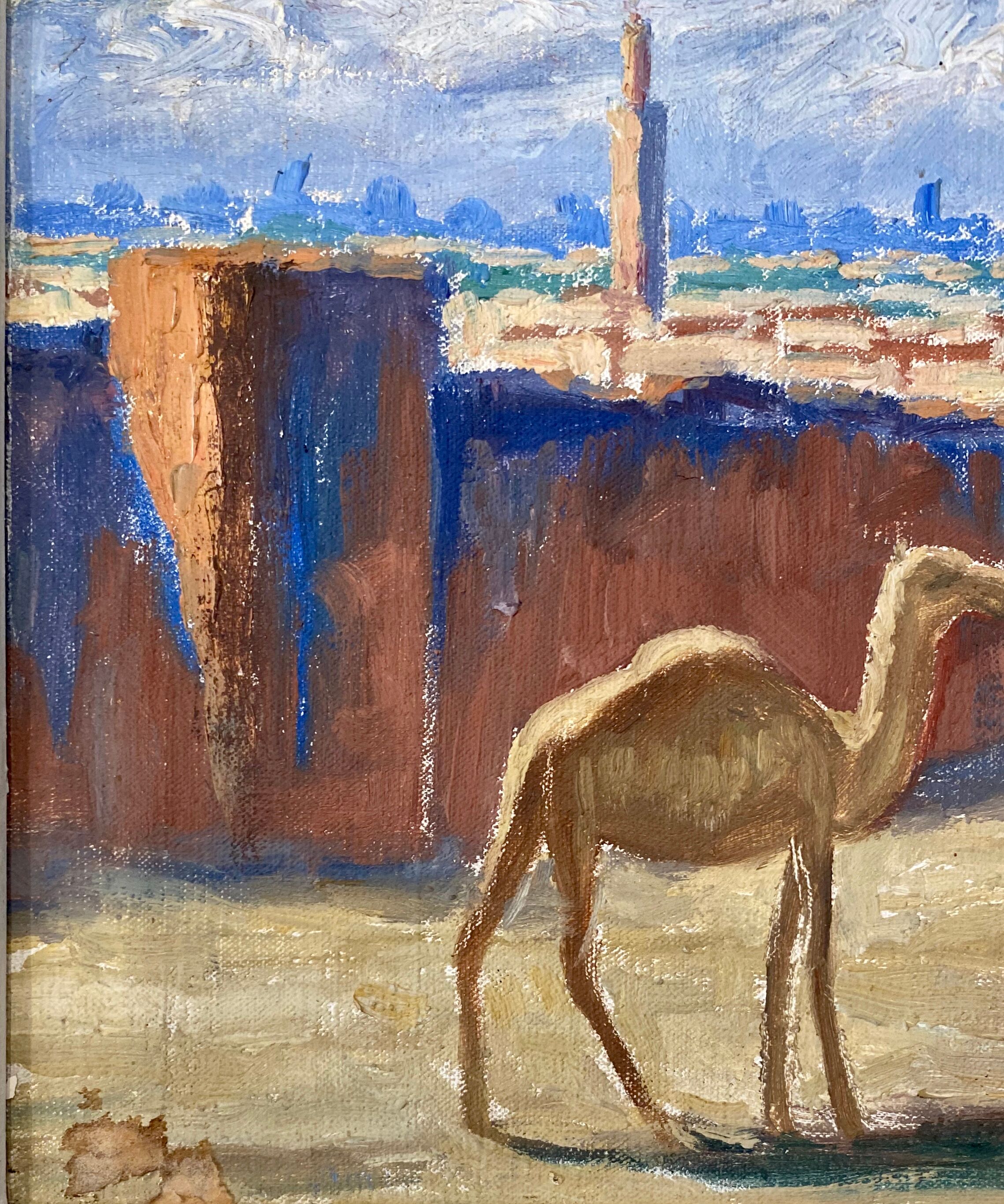 Orientalist painting S Monvoisin