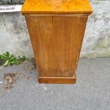 Bedside table walnut bramble late nineteenth