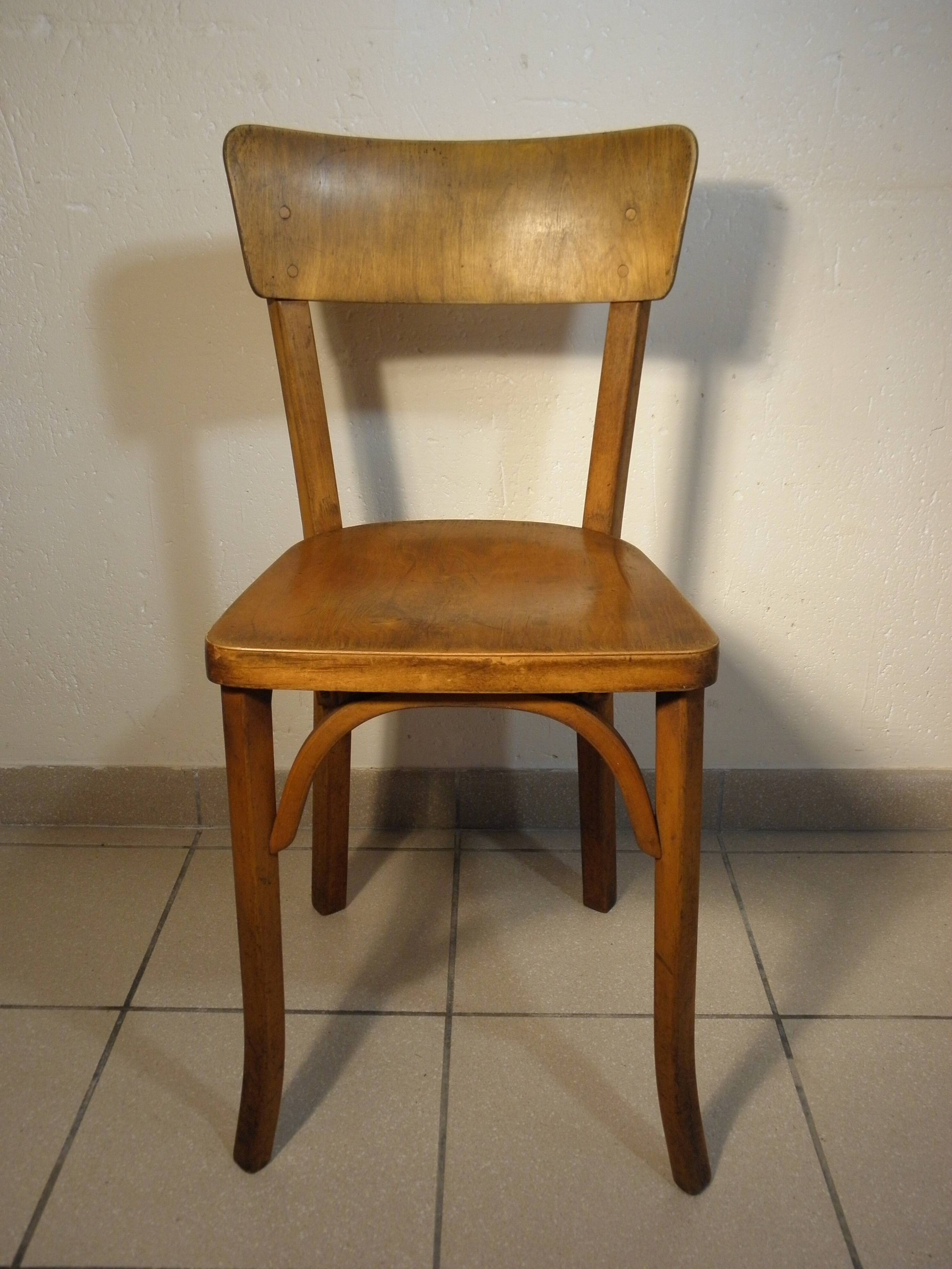 Baumann bistro chair from the 1950s