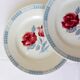 4 dessert plates of Digoin Sarreguemines model Troyes 220550