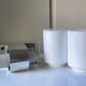 Scandinavian midcentury design bathroom light double sided