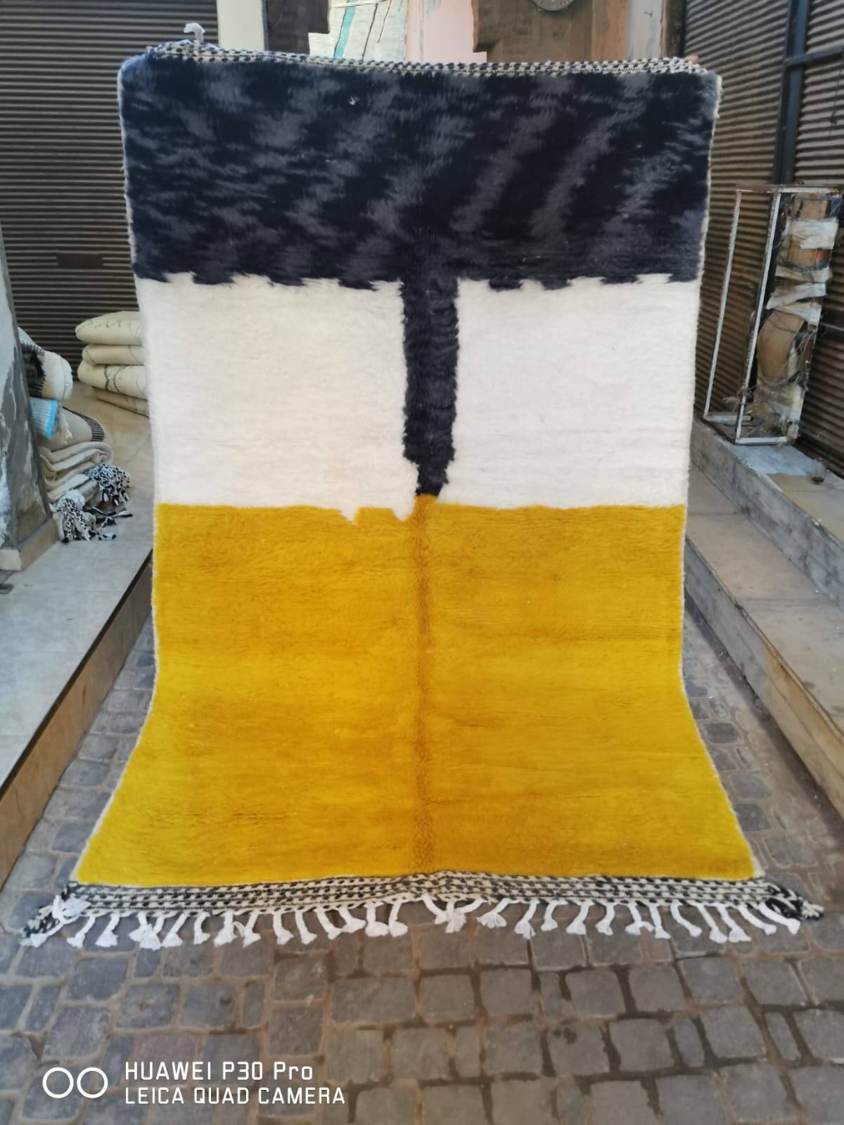 Berber wool rug 250/150 cm Beni Ouarain