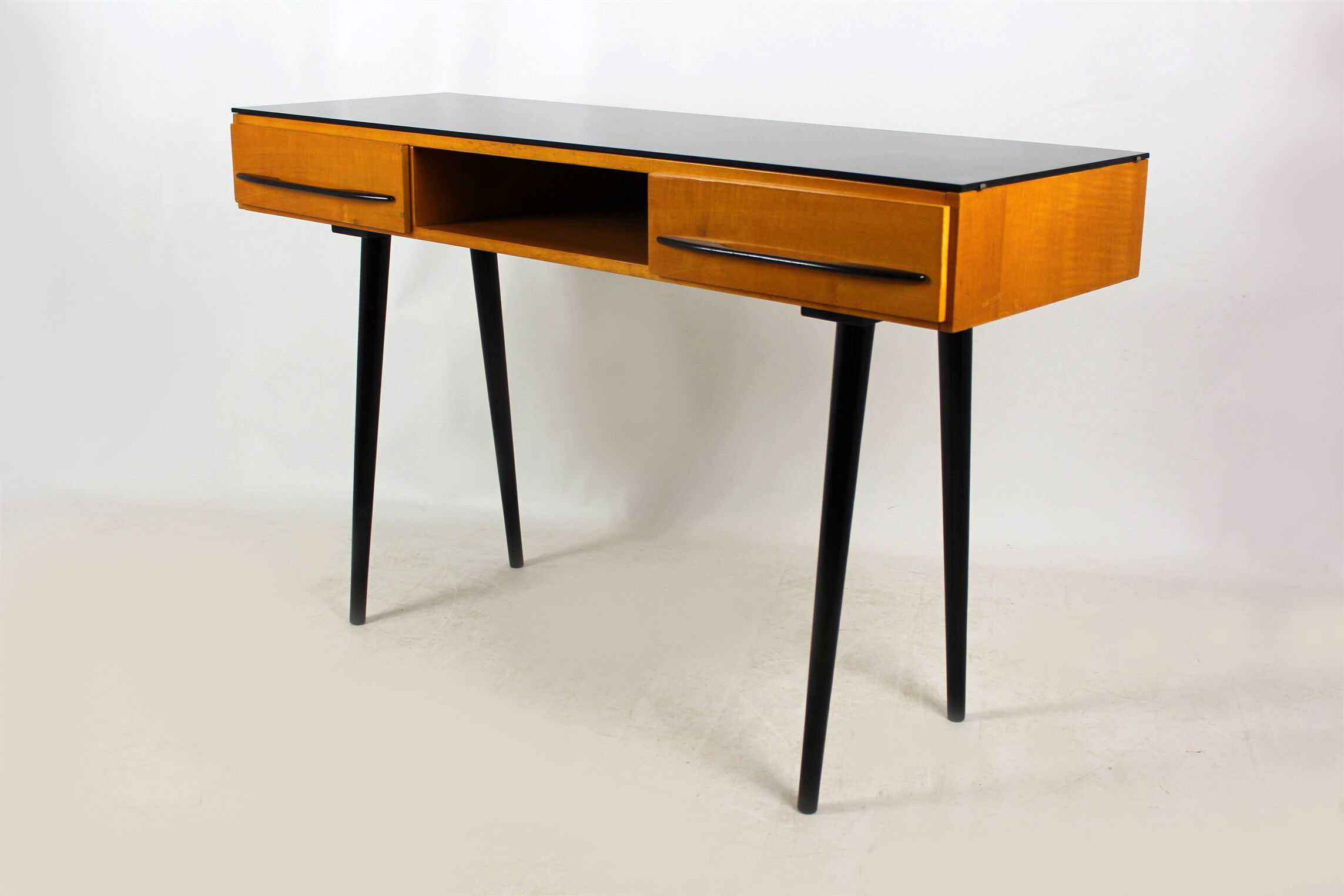 Mid-Century Desk or Console Table by Mojmír Požár for UP Bučovice, 1960s