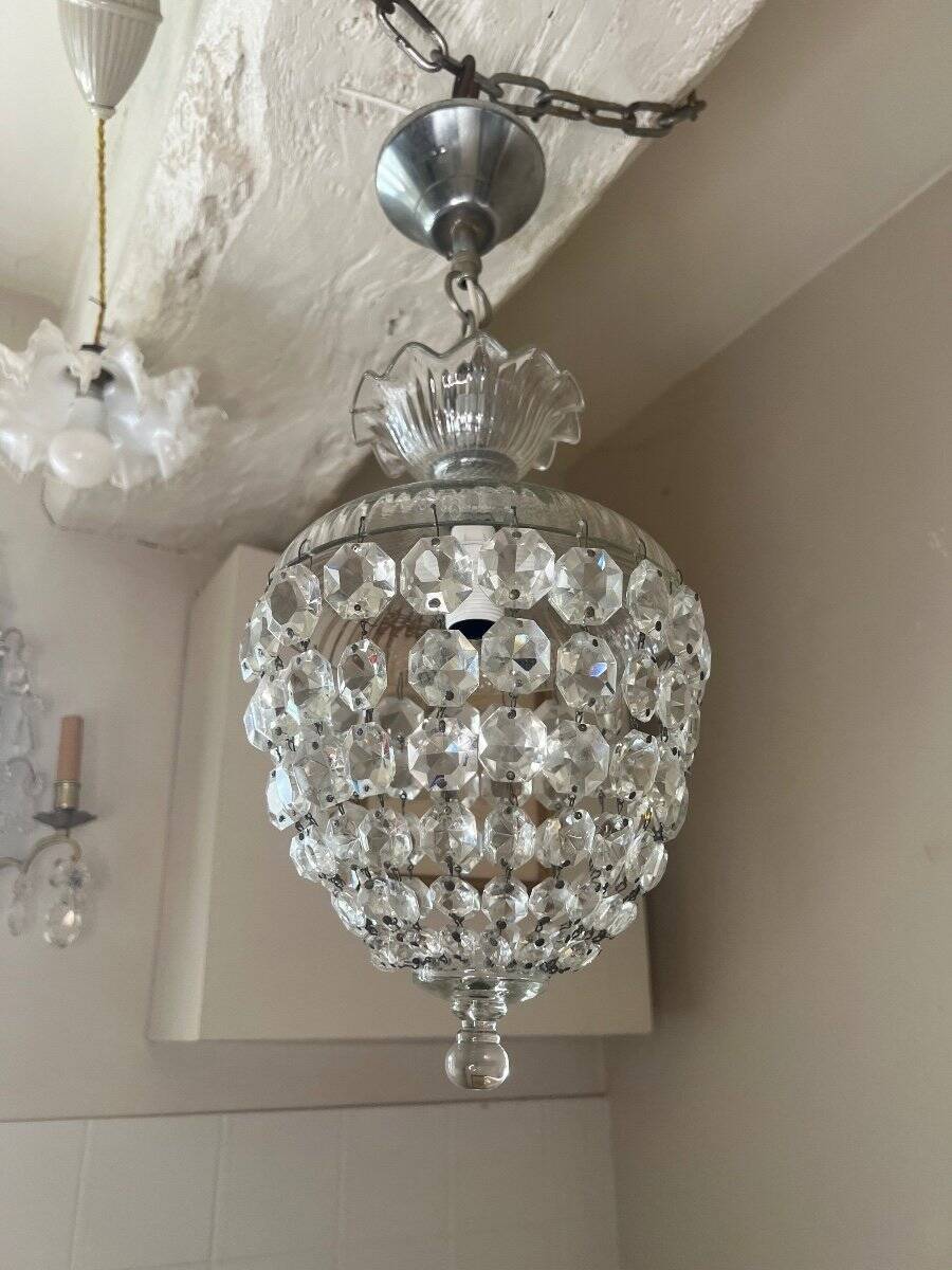 Basket ceiling light