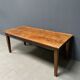 Rustic french farmhouse dining table made of oak and elm