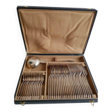 Ancienne ménagère Christofle période Art-déco, modèle "chevron"
