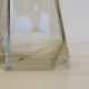 Art Deco geometric glass whisky decanter 550 ml
