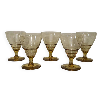 5 verres à apéritif