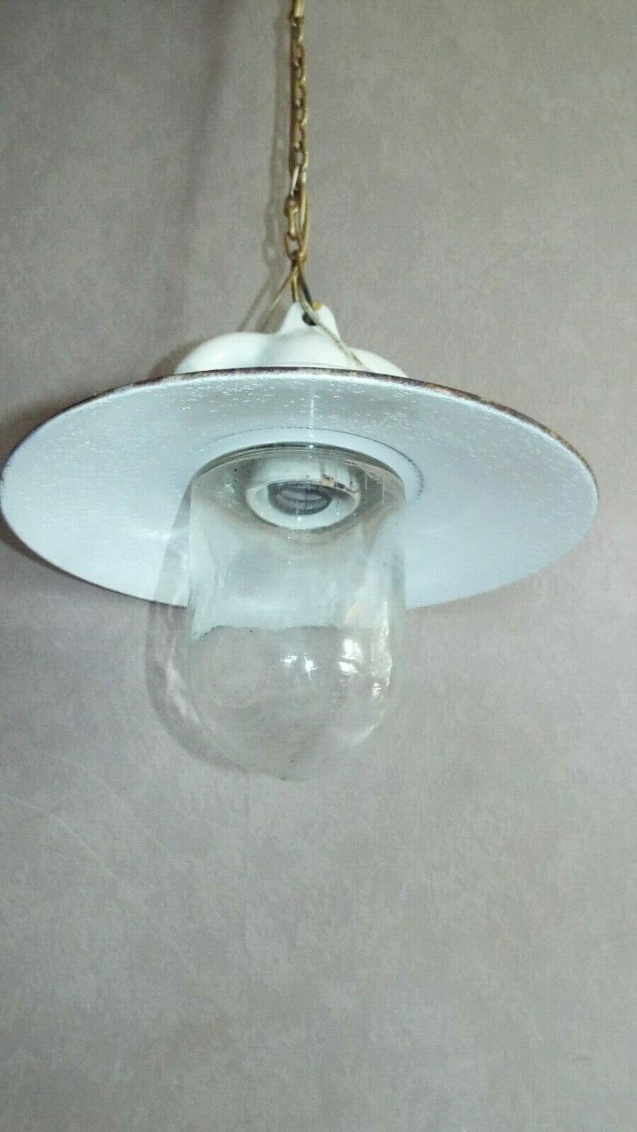 Vintage industrial suspension