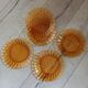 5 vintage Duralex dessert plates