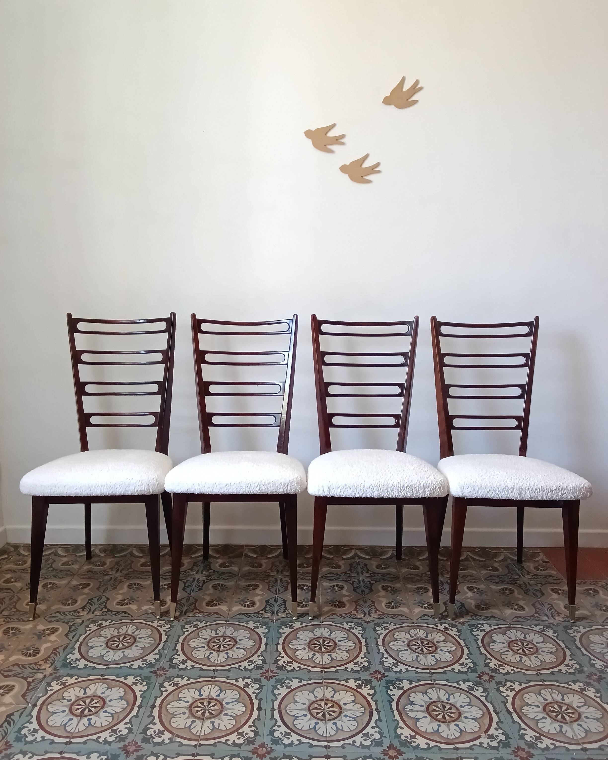 Set of 4 vintage chairs