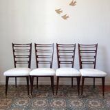 Lot de 4 chaises vintage