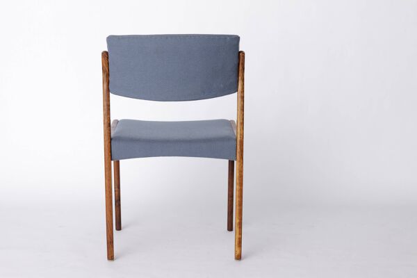 Paire de chaises de salle à manger en palissandre HW Klein pour Bramin – Design danois moderne, années 1960