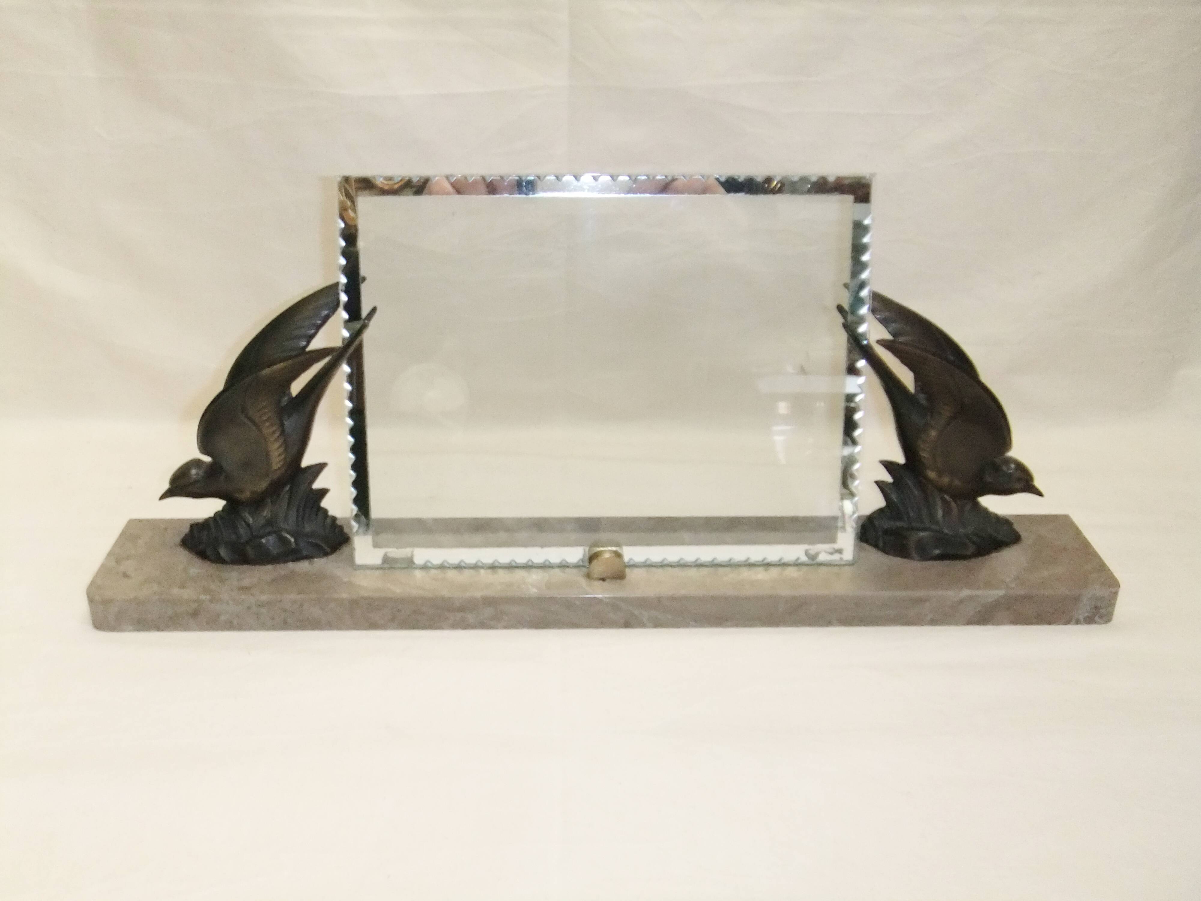 Art deco photo holder frame to pose decoration