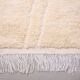 Beige Beni Ourain rug 290 x 360 cm - Moroccan Rug Handmade - Berber Rug