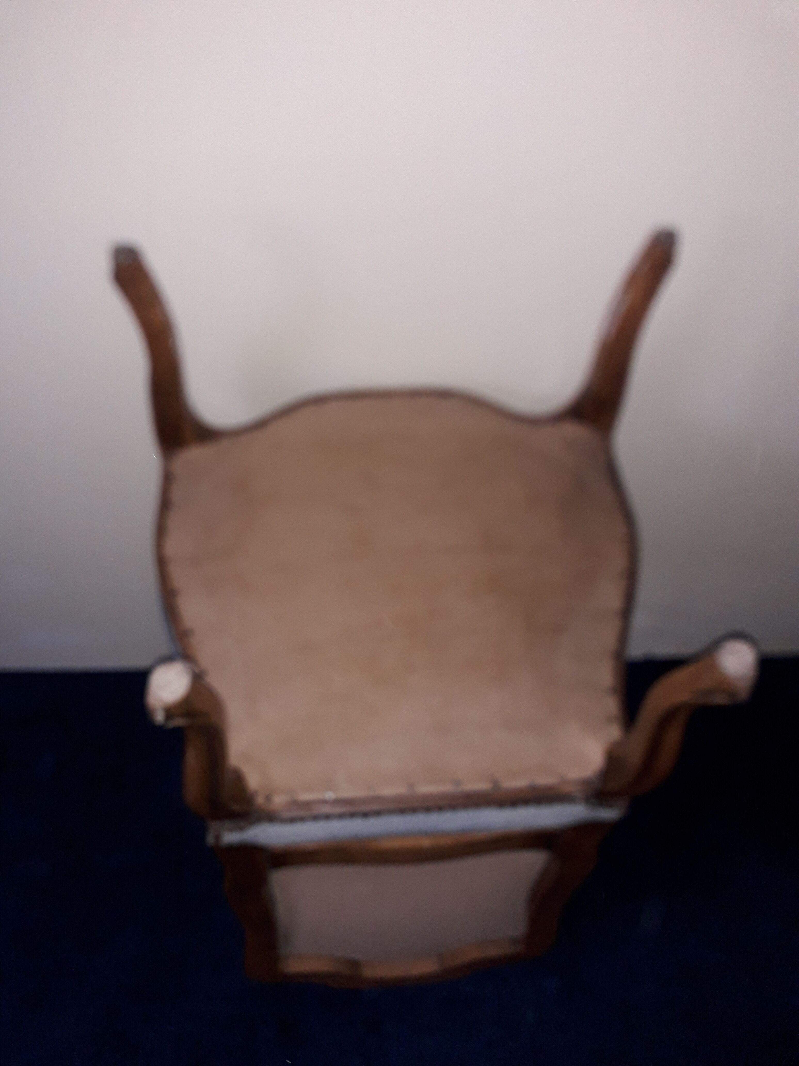 Louis XV style low chair