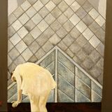 Oil on canvas painting, signed lower left MAX and dated 1991