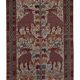 Vintage Turkish kilim, handwoven, 114x217 cm.