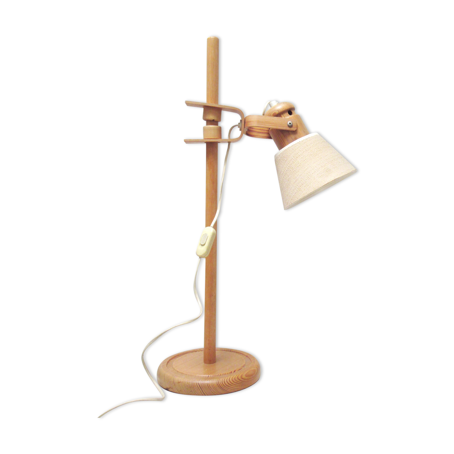 Scandinavian pine lamp 70s/80s
