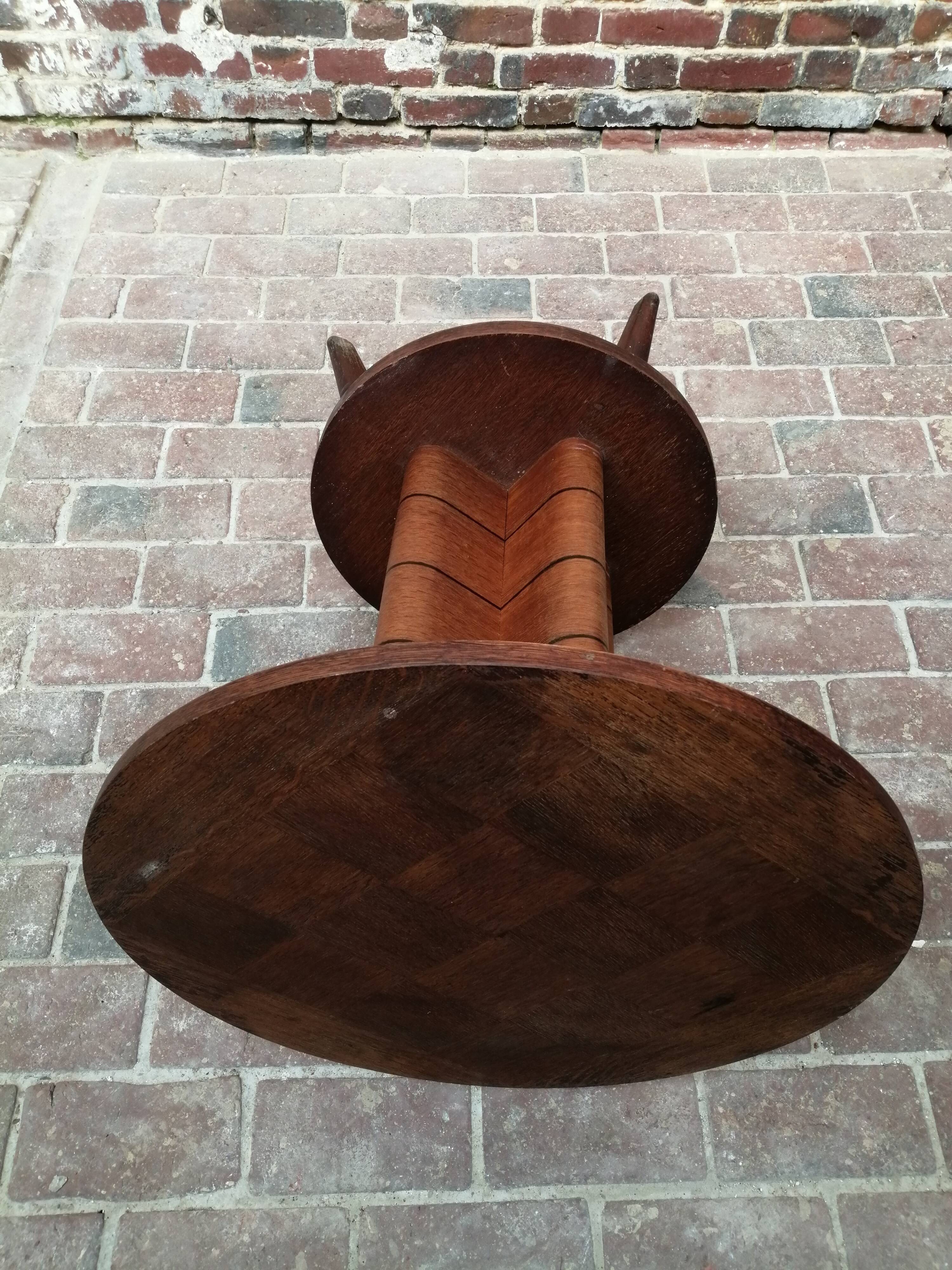 Vintage art deco style gueridon table