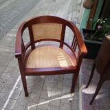 Fluted armchair