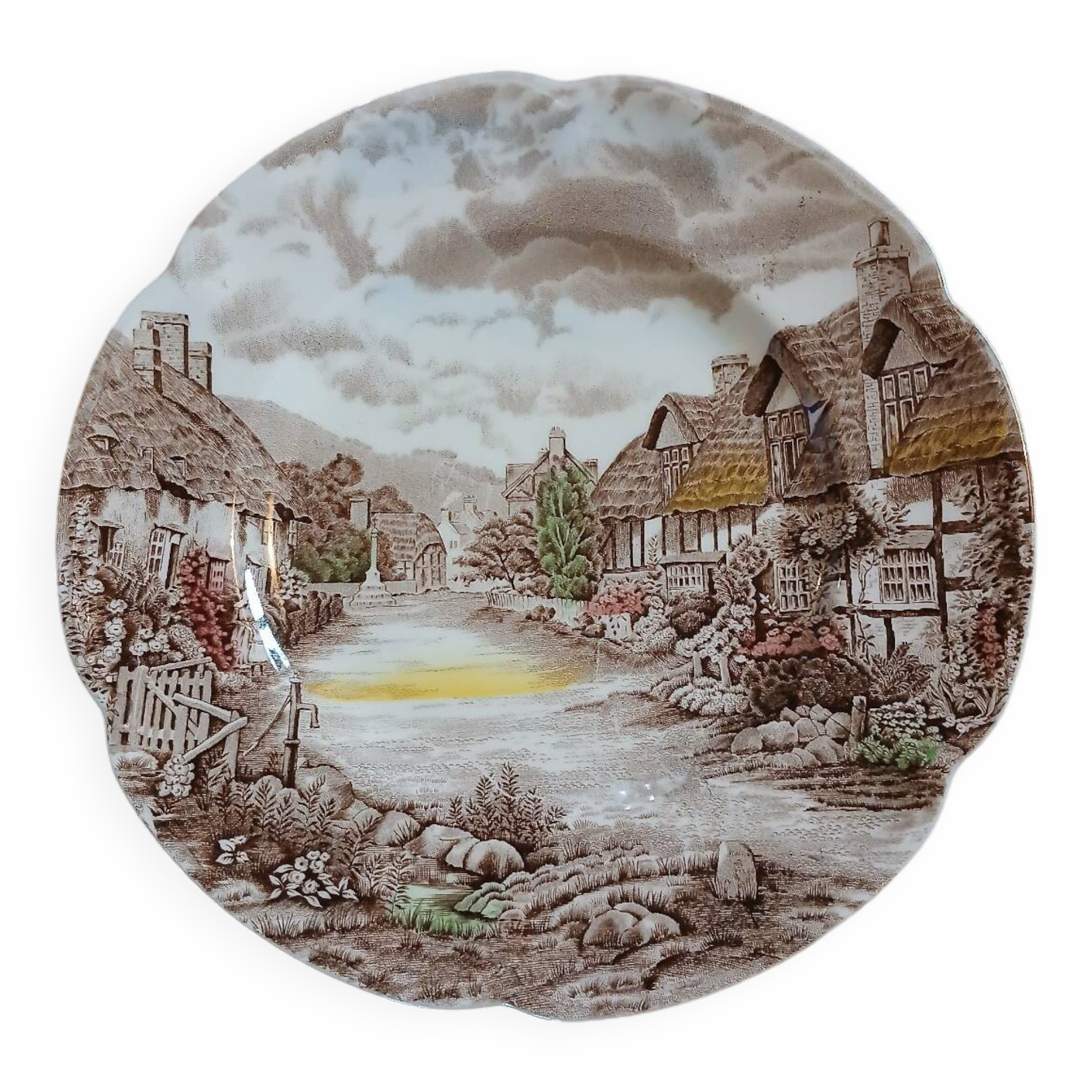 Antique Johnson Bros Dinner Plate