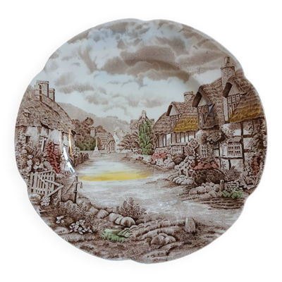 Assiette plate ancienne Johnson Bros