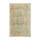 Handmade antique oriental beige carpet 198 cm x 311 cm