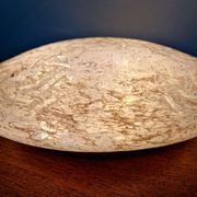 Large frosted glass ceiling light (diam 45cm), Doria, 1970