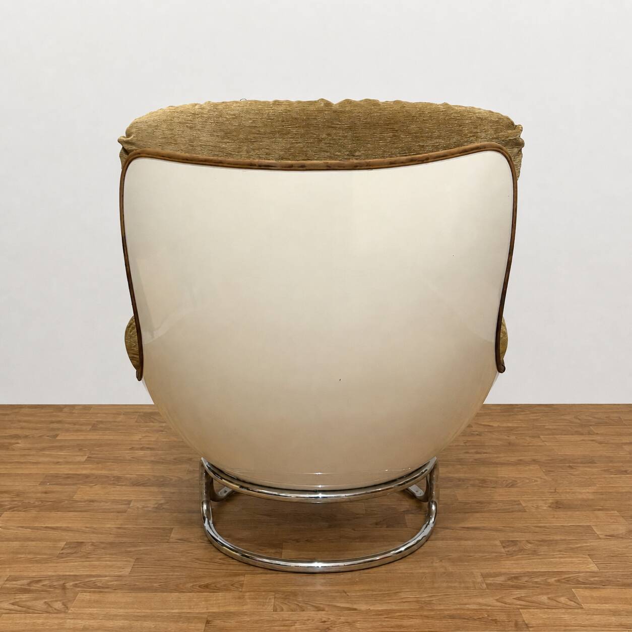 Armchair by Michel Cadestin, 1970s, reupholstered.