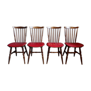 Suite 4 chaises bistrot
