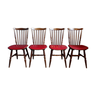Suite 4 chairs bistrot Baumann Tacoma