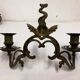 Appliques Bougeoirs En Bronze