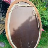 Vintage golden mirror 110x68cm