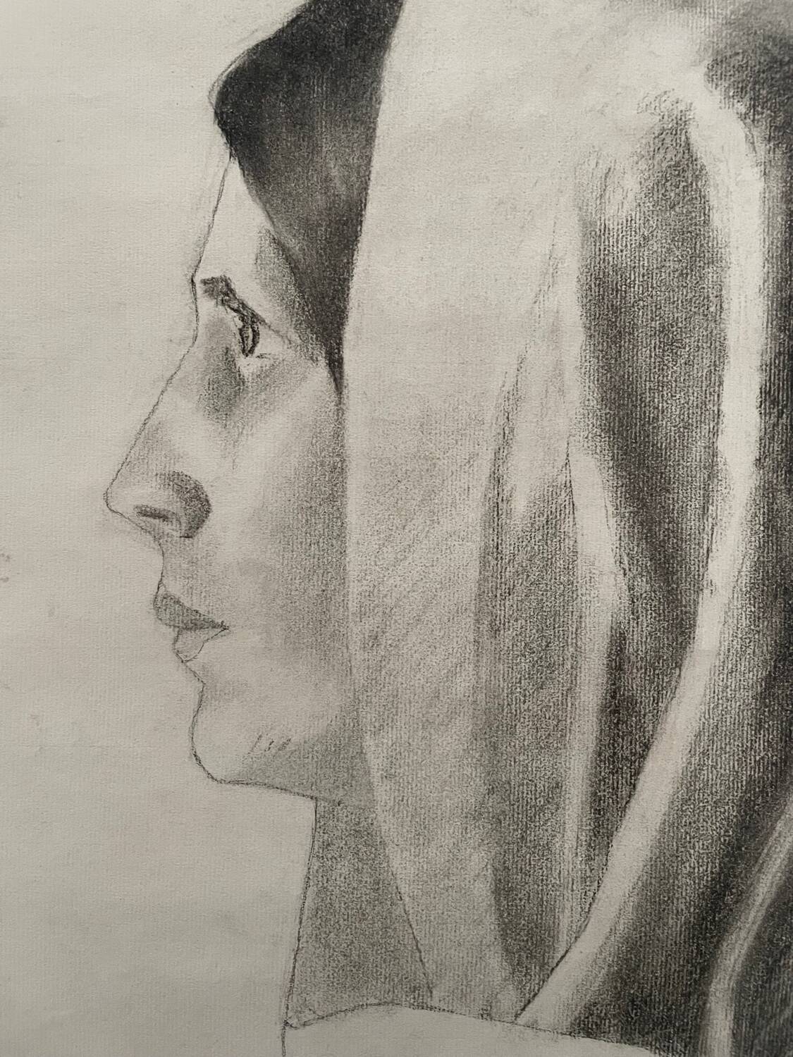 Academic drawing dated November 1910