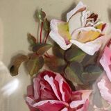 Vintage rose painting