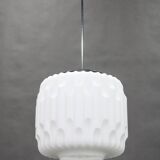 1970s Glass Pendant Light, Czechoslovakia